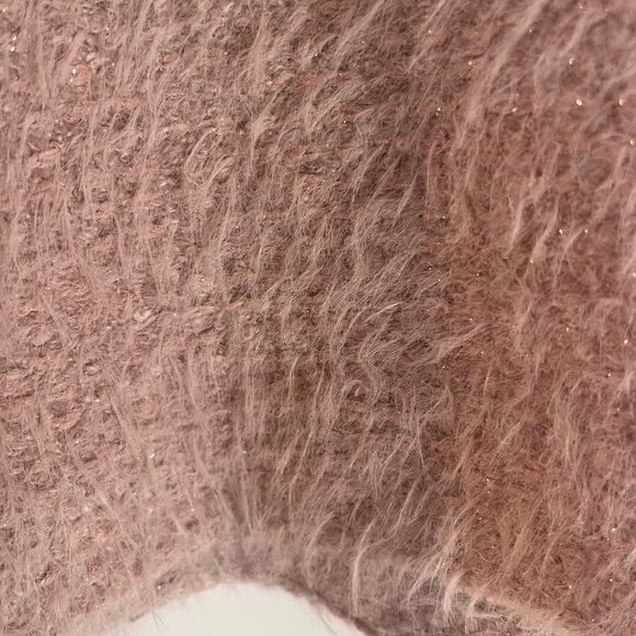 Zara Glitter Cropped Sweater Women’s Size S NWOT New MSRP $90 - Picture 7 of 8